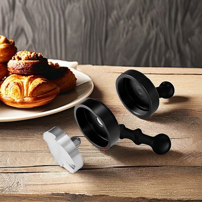 Barista Grootte 58mm 53mm 51mm Eco-vriendelijk Hout en Metaal Vier blad espresso dispenser