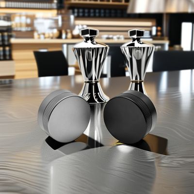 Barista Grootte 58mm 53mm 51mm Eco-vriendelijk Hout en Metaal Vier blad espresso dispenser