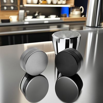 Handmatige Espresso-dispenser met instelbare diepte 58 mm Metalen koffiemachiner met vier messen