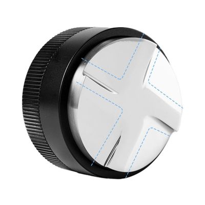 Handmatige Espresso-dispenser met instelbare diepte 58 mm Metalen koffiemachiner met vier messen