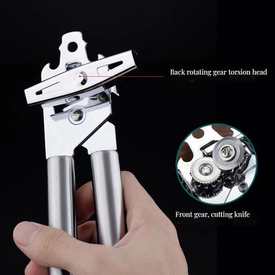 Open wijnflessen met gemak zwaar werk 3-in-1 multifunctionele blik openmaker korkscrew mes