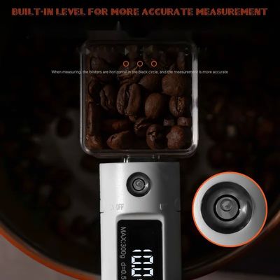 Gestoorde functie 45 ml 300 g capaciteit Digitale lepel weegschaal met verwijderbare meetlepel