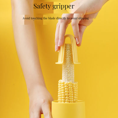 Handgroente snijmachine roestvrij staal maïs stripper scheller grater voor babyvoeding