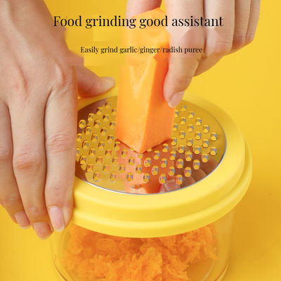 Handgroente snijmachine roestvrij staal maïs stripper scheller grater voor babyvoeding