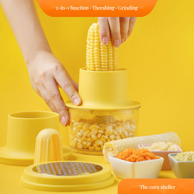 Handgroente snijmachine roestvrij staal maïs stripper scheller grater voor babyvoeding