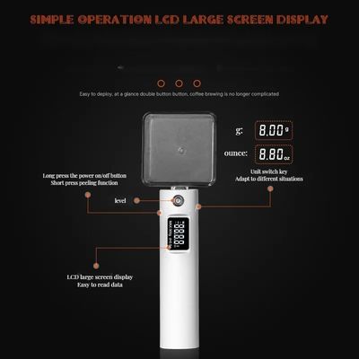 Ronde lcd-scherm oplaadbare keukenlepelschaal voor slimme voeding en gebakken voedsel