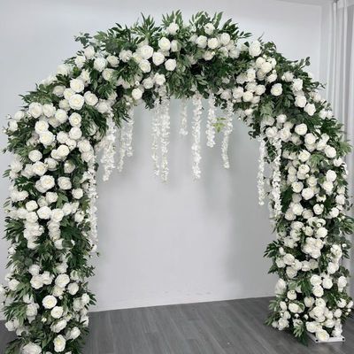Kunstmatige bloemen in hartvormige 8ft boog Perfect voor bruiloften en Moederdag
