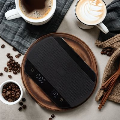 Koffie- en theehulpmiddelen Type Andere USB Oplaadbaar 3 kg/0,1 g Huishoudelijke weegschaal met Silicon Pad