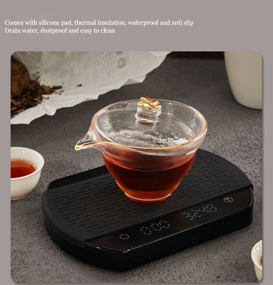 Koffie- en theehulpmiddelen Type Andere USB Oplaadbaar 3 kg/0,1 g Huishoudelijke weegschaal met Silicon Pad