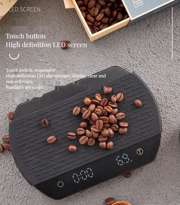 BAMBOO Keuken Elektronische Koffiebal met Timer en Silicone Pad in minimalistisch ontwerp