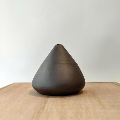 Home Decoratie Metal Type Metal Moderne Bolvorm Wierookhouder Beton Pine Cone Hout