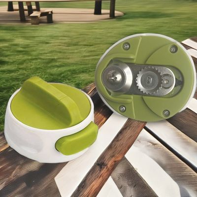 Duurzaam roestvrij staal handmatig kan openmaker zijkant snij multifunctionele keuken fles openmaker gereedschap ijzer aanpasbaar logo doos verpakking