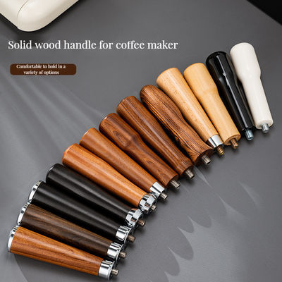 Solid hout handvat Koffie-Tee gereedschappen met universele vervanging bodemloze zuur tak