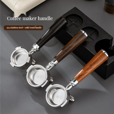 Solid hout handvat Koffie-Tee gereedschappen met universele vervanging bodemloze zuur tak