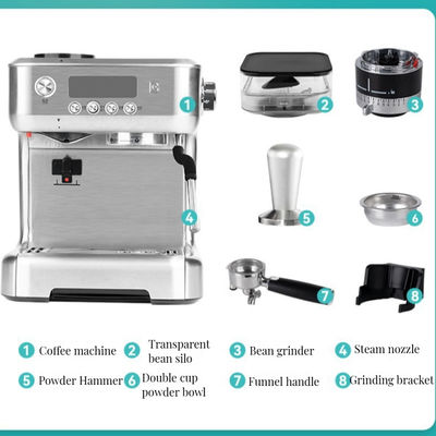 Gepersonaliseerde kleur 20bar druk Smart Home bonen tot kopje espresso machine uit Italië