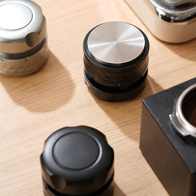 Roestvrij staal 2-in-1 koffieverdeler verstelbaar 51mm 53mm 58mm voor Barista behoeften