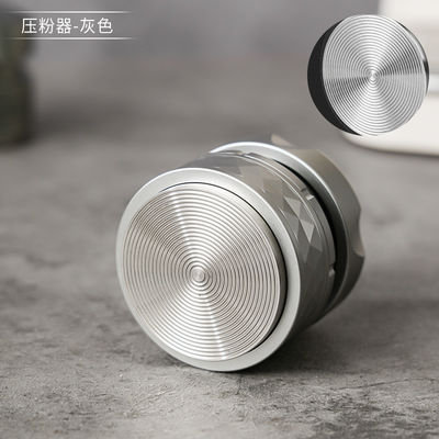 Roestvrij staal 2-in-1 koffieverdeler verstelbaar 51mm 53mm 58mm voor Barista behoeften