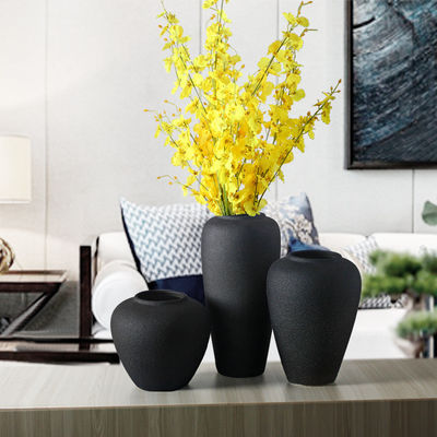Grote Abstract Design Vase Opaque Glazuur Moderne Art Deco stijl voor Tafelbord Geschenken Winkels