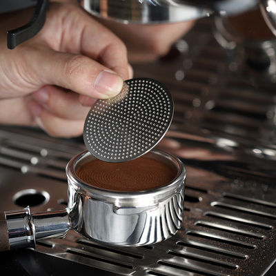 Stijl 51mm roestvrij staal puck scherm voor koffiezetapparaat Duurzaam filter Baristas voorraad
