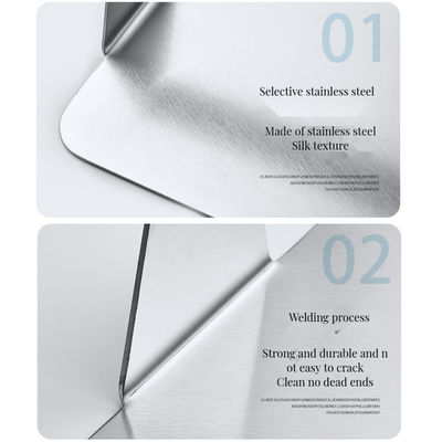 Niet-klevend oppervlak Burger Press Square roestvrij staal grillgereedschap met stof schort