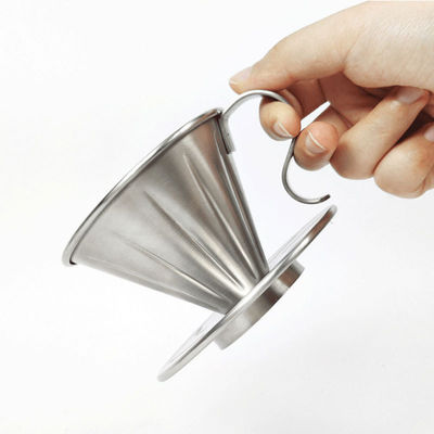 Bag Style Handle Roestvrij staal Thee koffiefilter houder voor thuis en koffiewinkel