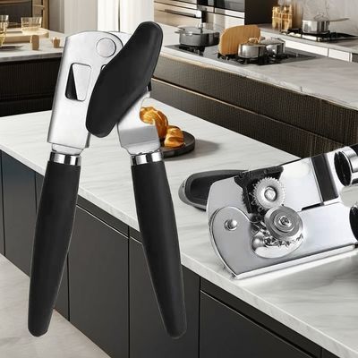 Handmatige opener voor bierflessen van roestvrij staal met veilige gladde rand en plat metaalontwerp