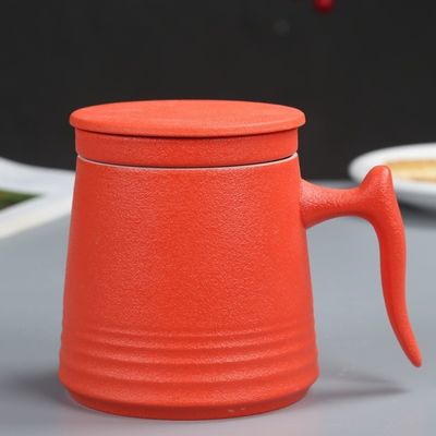 Classic White Porcelain Design 900cc Keramische theepot en koffiebekers Set Volume 250ml