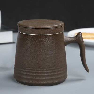 Keramische porseleinen koffiekop Set Nostalgisch ontwerp 900cc Luxe theepot en koppen Set