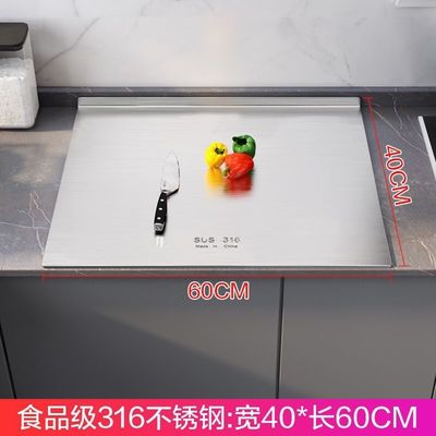 Duurzaam keukengereedschapsmateriaal niet-glijdend bamboe hakbord met ontdooiing en meting