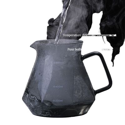 Officiële drinkwaren type Koffie-theesets Duurzaam doorzichtig borosilicaat glasdrupper