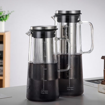 Filter van roestvrij staal IJste thee koffiepot met een grote capaciteit en een prachtig ontwerp