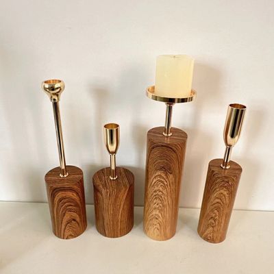 Moderne Noorse witte keramische kandelaarhouder voor thuis- en trouwdecor Morden stijl