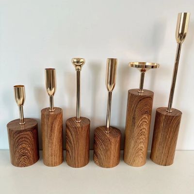 Moderne Noorse witte keramische kandelaarhouder voor thuis- en trouwdecor Morden stijl