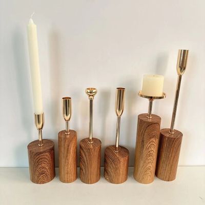 Moderne Noorse witte keramische kandelaarhouder voor thuis- en trouwdecor Morden stijl