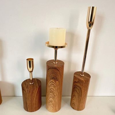 Moderne Noorse witte keramische kandelaarhouder voor thuis- en trouwdecor Morden stijl