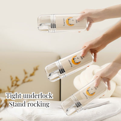 Eenmalige cartoon schattig 3-in-1 draagbaar tandheelkundig potje set ideaal voor thuis hotel badkamer