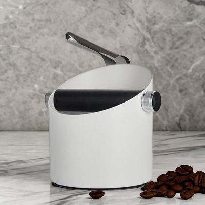 Roestvrij staal knock bar knock box voor koffie in modern design huis en restaurant