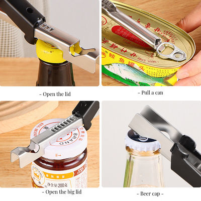 Multifunctionele Keuken Duurzame flesopener Custom kleur roestvrijstalen blikopener