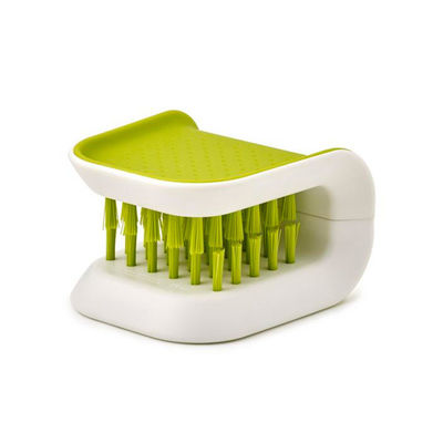 Witte multifunctionele keuken bestek reiniger met milieuvriendelijke Blade Scrub Brush