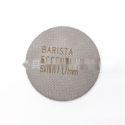 Gepersonaliseerde grootte roestvrij staal koffiefilter 58mm Grootte Mesh oppervlak Thee gestopte melk