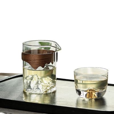 240 ml transparante glazen beker klassiek ontwerp milieuvriendelijk handgemaakt voor thee water melk