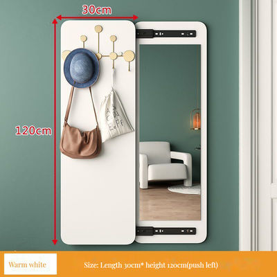 Wand Custom Contemporary Coat Rack met verborgen dressing mirror Modern design opslag