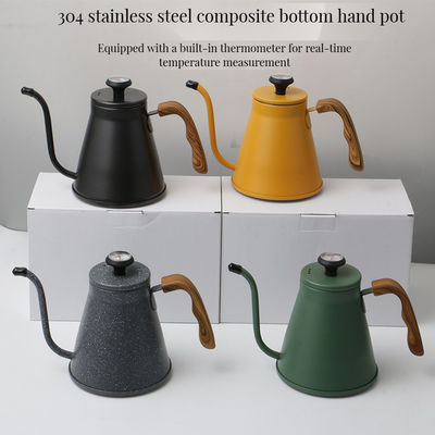 Voorraad Highwin's Modern Design roestvrij staal Gooseneck Koffiekoker