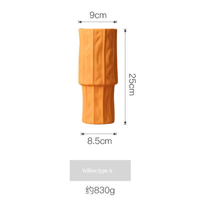 Matte glazuur Handgemaakte antieke keramische vaas Ideaal voor bruiloften Tuinen en woonkamer decor