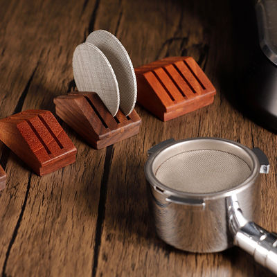 American Style 58mm Walnut Espresso Theefilterhouder voor Restaurant Home Coffee