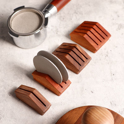 American Style 58mm Walnut Espresso Theefilterhouder voor Restaurant Home Coffee