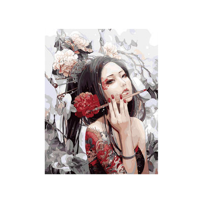 Handgeschilderd doek Portret Kits voor Home Decor DIY Digitaal Printen Landschap Nummer Foto's