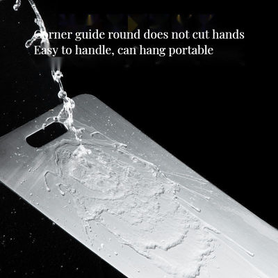 Niet-glijdend bamboe basis keuken snijplank doorzichtig acryl voor keukengerei