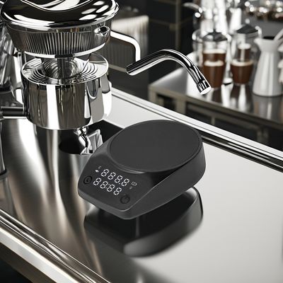 Koffie-melk schuimverwarmer schuimmixer type-C Espresso schaal met digitale timer ABS Shell