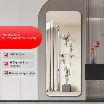 Custom Home Decor Full Body Dressing Mirror met modern ontwerp en aangepaste kleur